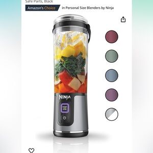 Ninja BC151BK Blast Portable Blender